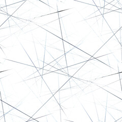 Seamless retro grunge grid black and white texture. Ink grunge brush