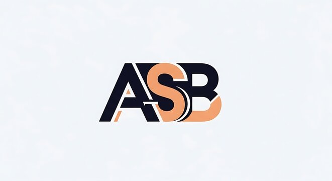 Modern Abstract Logo Design for Company ASB.