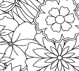 Cute Flower Coloring Sheets for Little Artists 