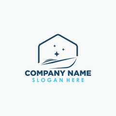 boat logo design template, transportation logo