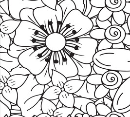 Cute Flower Coloring Sheets for Little Artists 