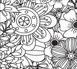 Cute Flower Coloring Sheets for Little Artists 