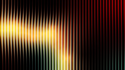 abstract warm vertical lines light pulse sound wave background