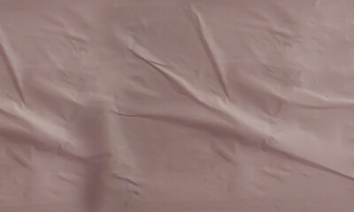 Folded white paper texture backdrop, crumpled poster surface, empty background for text or graphics