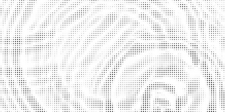 White halftone pulse wave design with sharp peaks, clean audio wave pattern for digital branding, music, and advertising creative projects