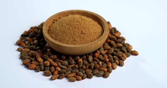 Jamalgota or Jayapala - Croton tiglium seed is an Ayurvedic medicine also known as purging croton