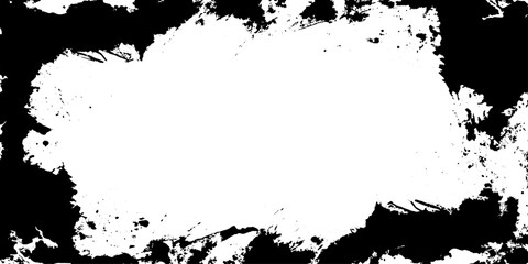 painted acrylic black scratched Grunge ink splashed border frame with stains showcasing raw expressive textures, distressed artistic edges, and bold vintage character.
