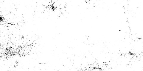 dotted and black and white particles are surrounding in the white background as distressed old stained vintage grunge texture.
