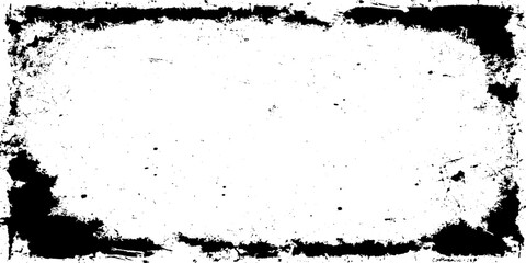 Abstract Vintage old stained and scratched dusty grunge frame border with distressed edges rustic texture artistic background for modern creative design and abstract visual appeal.
