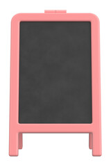 Obraz premium 3D Illustration of a Food Display Board.