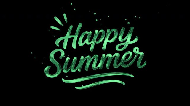 Enjoy a bright and bubbly summer day with this delightful animation!