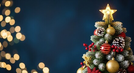 Fototapeta premium Christmas Tree Elegance