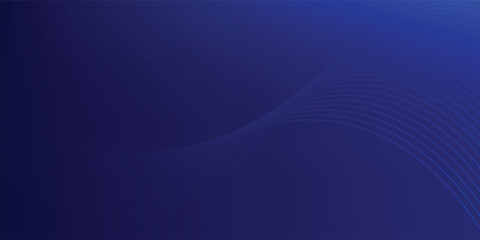 Abstract blue dynamic wavy lines curve background. Futuristic hi-technology. Landing page. Banners, flyers, and presentations.
