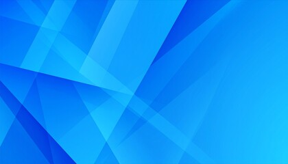 modern abstract blue background design with layers of textured white transparent material in triangle diamond and squares shapes in random geometric pattern