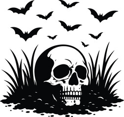 Fototapeta premium skull and crossbones