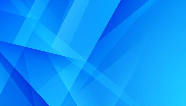 modern abstract blue background design with layers of textured white transparent material in triangle diamond and squares shapes in random geometric pattern - Powered by Adobe