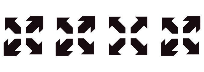 Navigate your audience with impactful arrow designs, indicating direction, guiding through information, and creating clear visual pathways for websites, presentations, and apps with these modern arrow