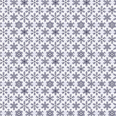Tło w płatki śniegu. Wz&oacute;r zimowy.