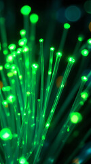 Radiant Fiber-Optic Light Strands