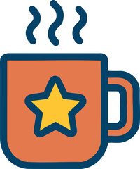 Hot Drink Mug Winter Beverage Icon
