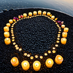 abstract orange background