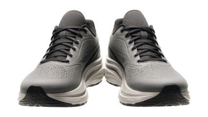 Advanced running shoes featuring adaptive cushioning and motion detection.
