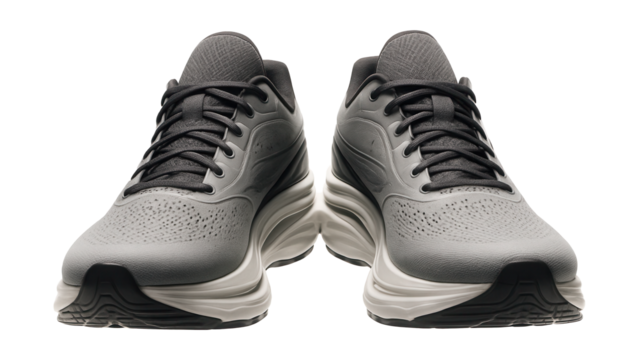 Advanced running shoes featuring adaptive cushioning and motion detection.