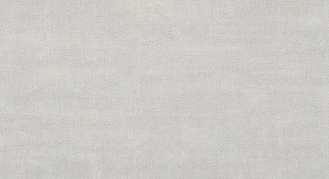A detailed close-up of a light gray, finely woven fabric texture background.