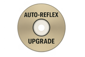 Optical disc with auto-reflex upgrade software