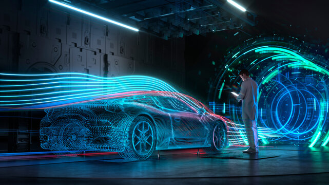Futuristic car