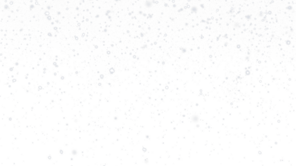 PNG Overlay of Glittering Snowfall with Transparent Background