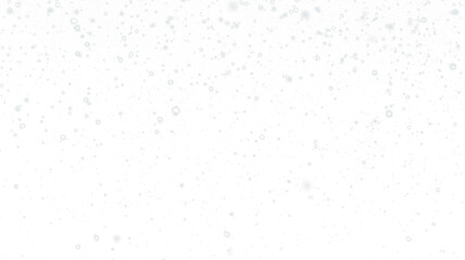PNG Overlay with Rainbow Snowflake Effect on transparent background