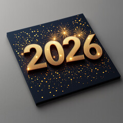 Golden Spark of 2026: A Festive New Year Celebration