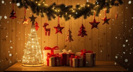 Golden Christmas Glow