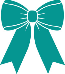 Christmas angel illustration with a pink flower and yellow ribbon decoration