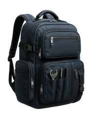 Backpack designed for field engineers, featuring a laptop sleeve.