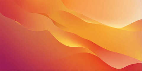 Abstract orange vector illustration wallpaper design with light texture wave pattern