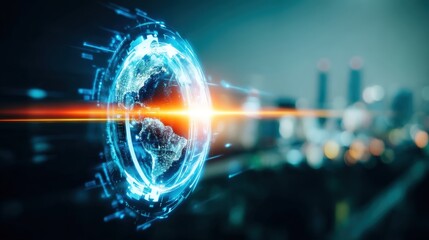 Global digital transformation revolutionizing technology in urban environments through innovative visualization techniques