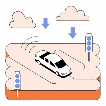 Autonomous vehicle communication with traffic signals and cloud data