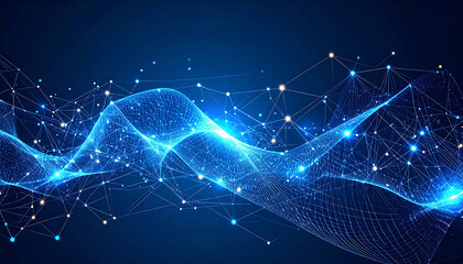 Geometric graphic background molecule and communication. Big data complex with compounds. Lines plexus, minimal array. Digital data visualization. Scientific cybernetic illustration.
13