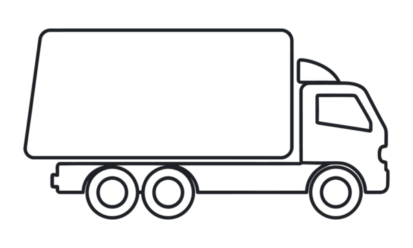 delivery truck vector illustration