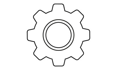 vector gear icon