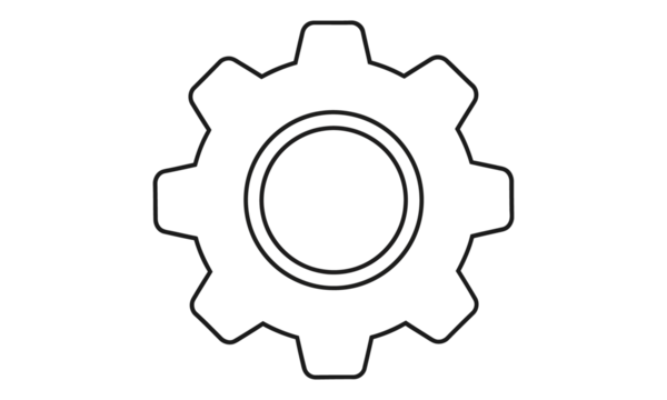 vector gear icon