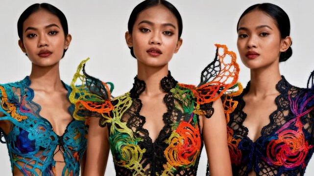 lookbook with bold, mind blowing fashion