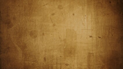 Naklejka premium Showing aged brown paper backdrop revealing worn surface in studio, with scratches scuffs stains