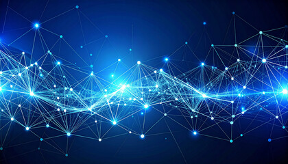 Geometric graphic background molecule and communication. Big data complex with compounds. Lines plexus, minimal array. Digital data visualization. Scientific cybernetic illustration.
1