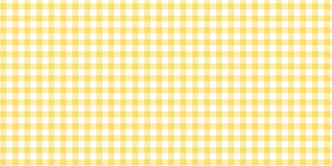 yellow cute pastel plaid background. vector modern pattern.