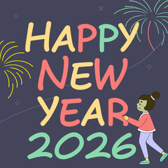 Happy New Year 2026 New Design