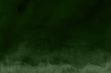Abstract green background in watercolor style