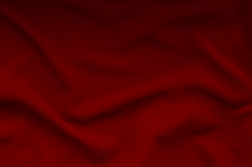 Abstract red cloth background texture